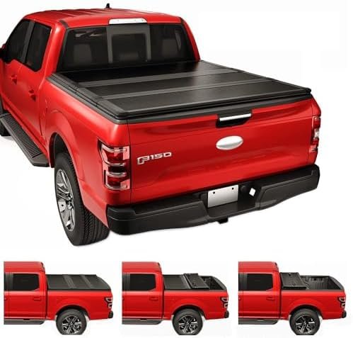 Aosky Retractable Hard Tonneau Cover — Ford F-150